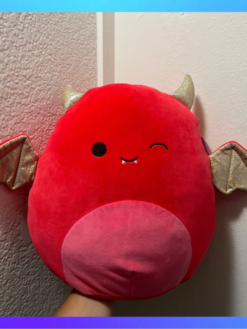 Squishmallow Dragon Devil Bat Plush Toy New With Tags